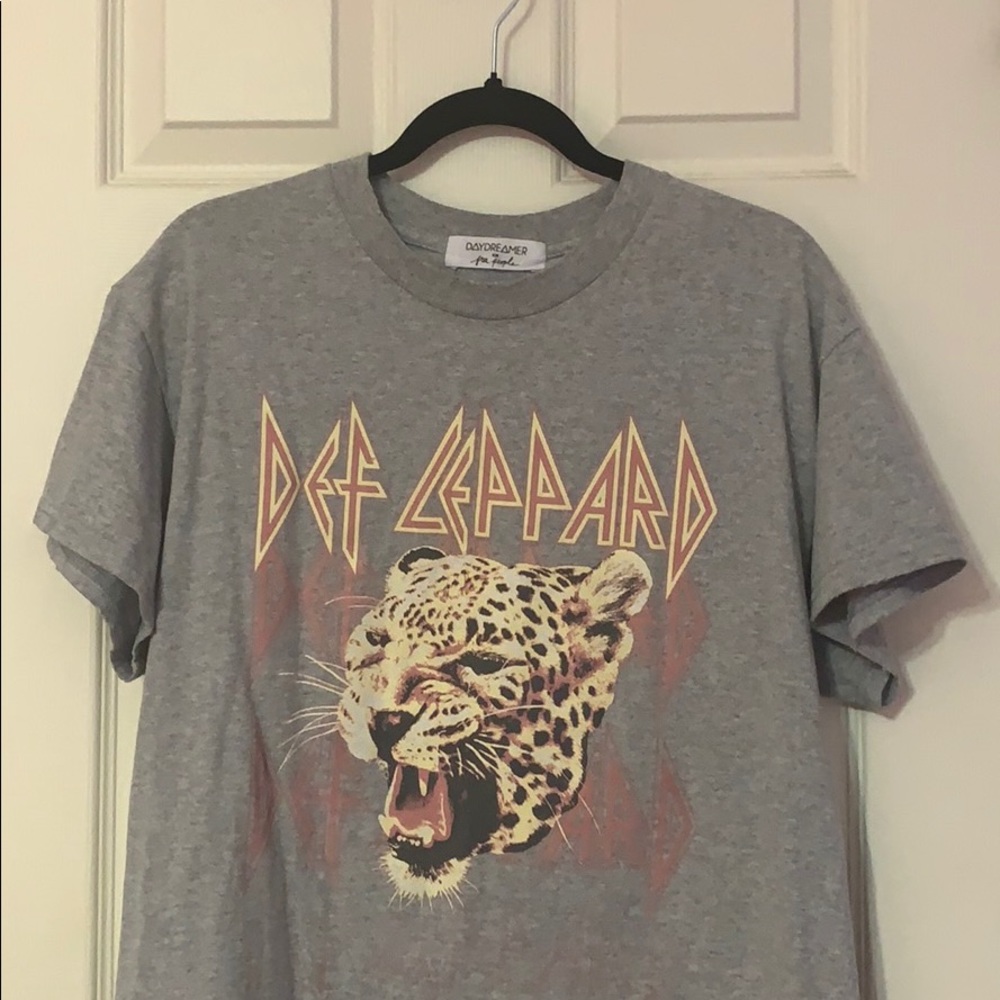 Free People/Daydreamer Band Tee - Def Leppard S